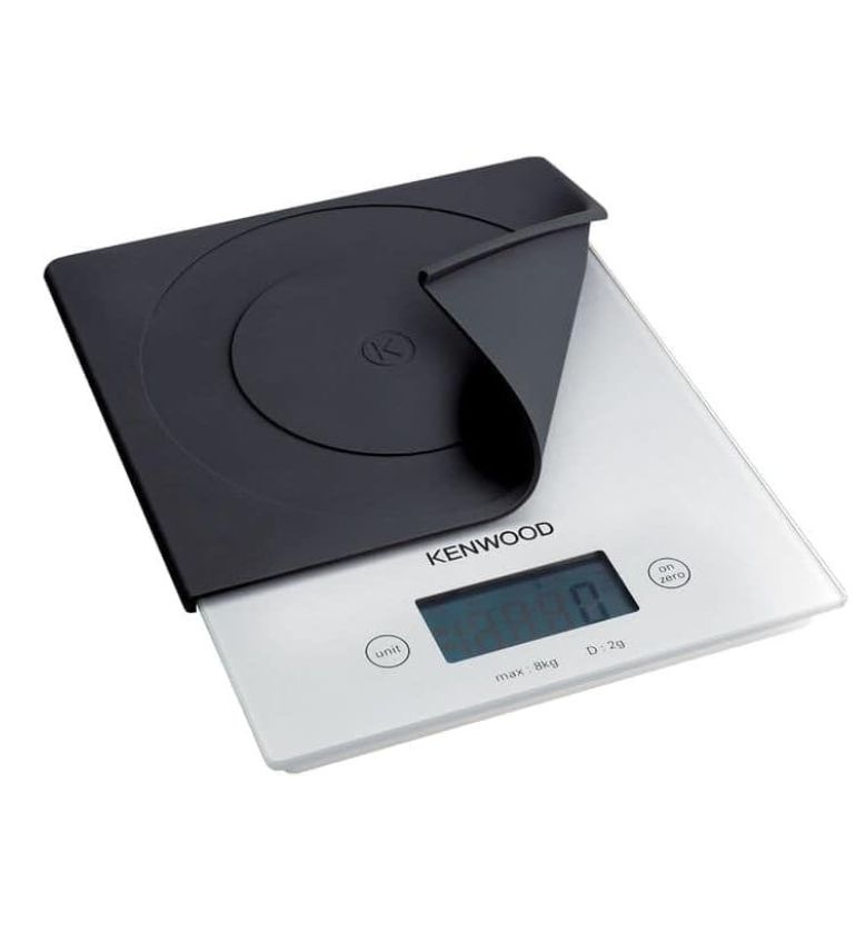 ترازوی آشپزخانه الکترونیکی برند Kenwood مدل AT850B 2  ظرفیت 8 کیلوگرم  ظرفیت 8 کیلوگرم