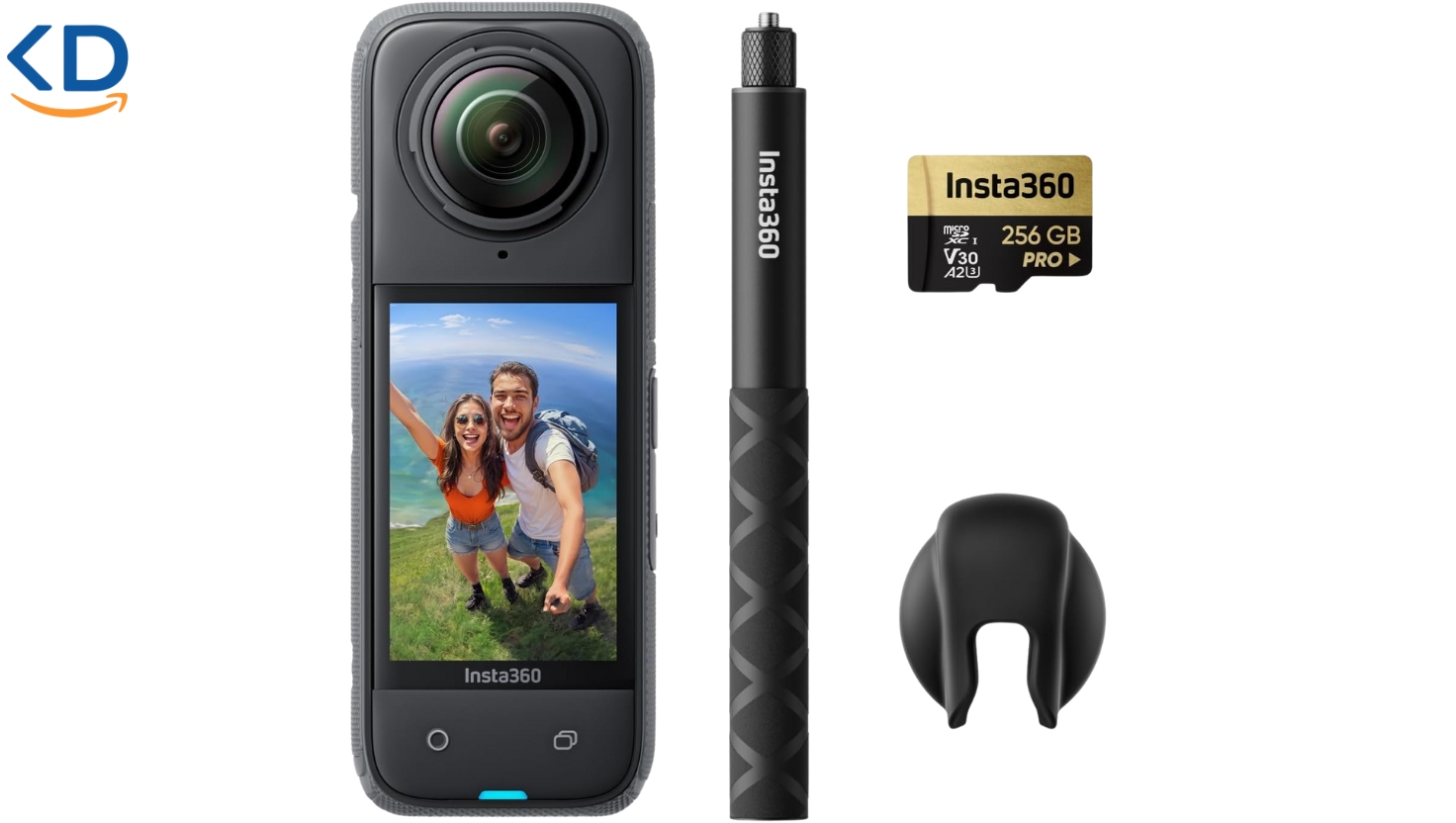 دوربین اکشن و ورزشی Insta360 X4 Get-Set با عمر باتری ۱۳۵ دقیقه