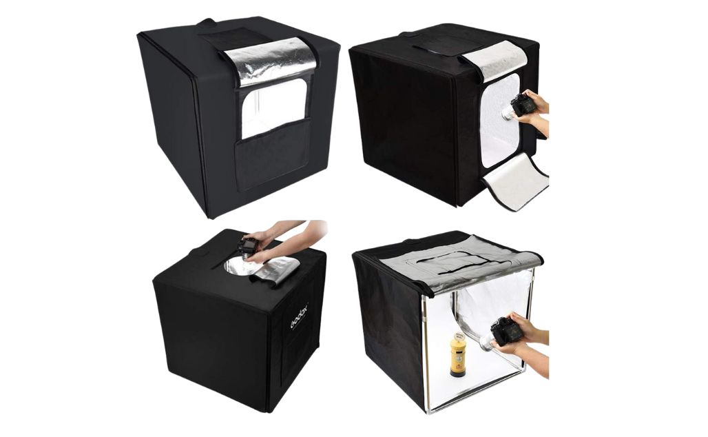 خیمه نور ال ای دی دار 80 سانتی متر گودکس (2 لامپ ال ای دی) Godox Mini LED Tent LSD80 80X80X80CM