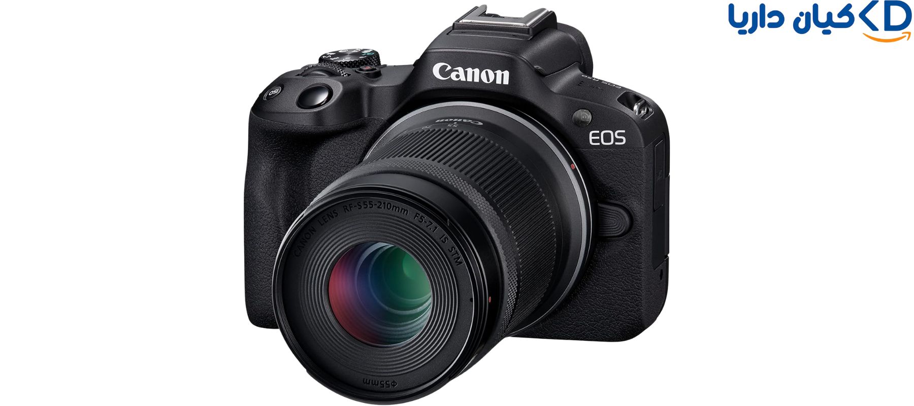 دوربین  عکاسی  دیجیتالی بدون آینه کانن  مدل EOS R50 همراه با لنز RF-S18-45mm f4.5-6.3  برای تولید کنندگان محتوا  با سنسور CMOS 24.2 مگاپیکسلی 