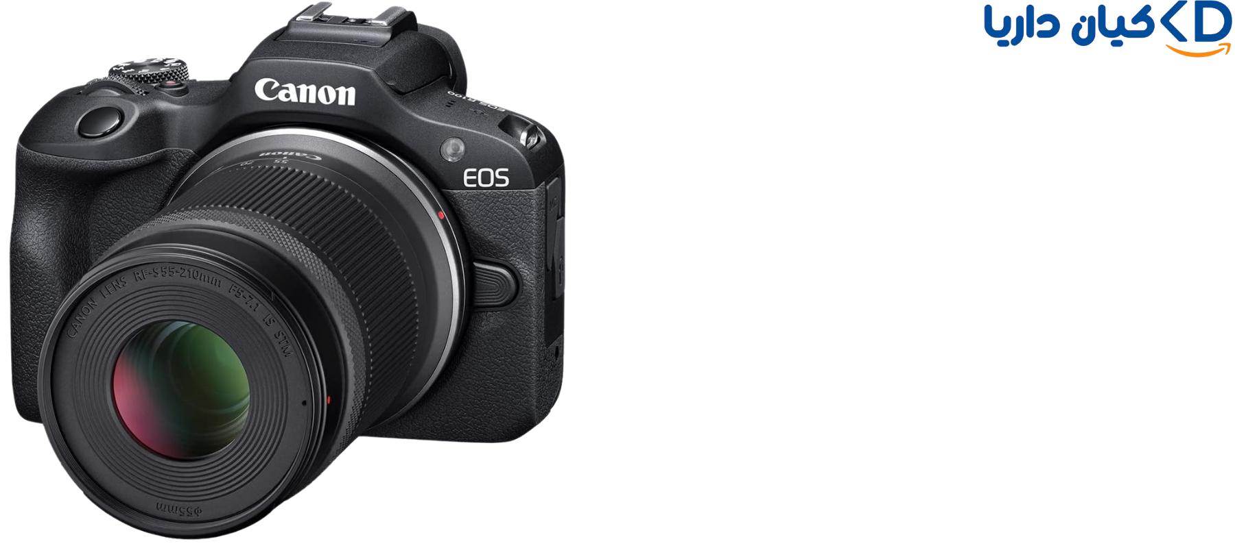 دوربین بدون آینه کانن مدل EOS R100 با لنز کیت RF-S18-45mm F4.5-6.3 is STM و RF-S55-210mm F5-7.1 is STM