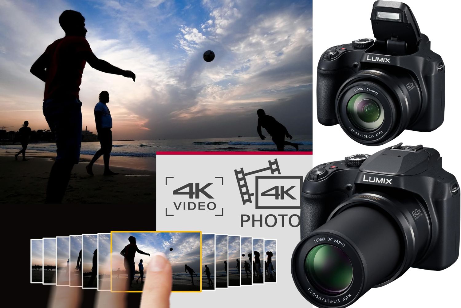 دوربین دیجیتال Panasonic LUMIX FZ80D
