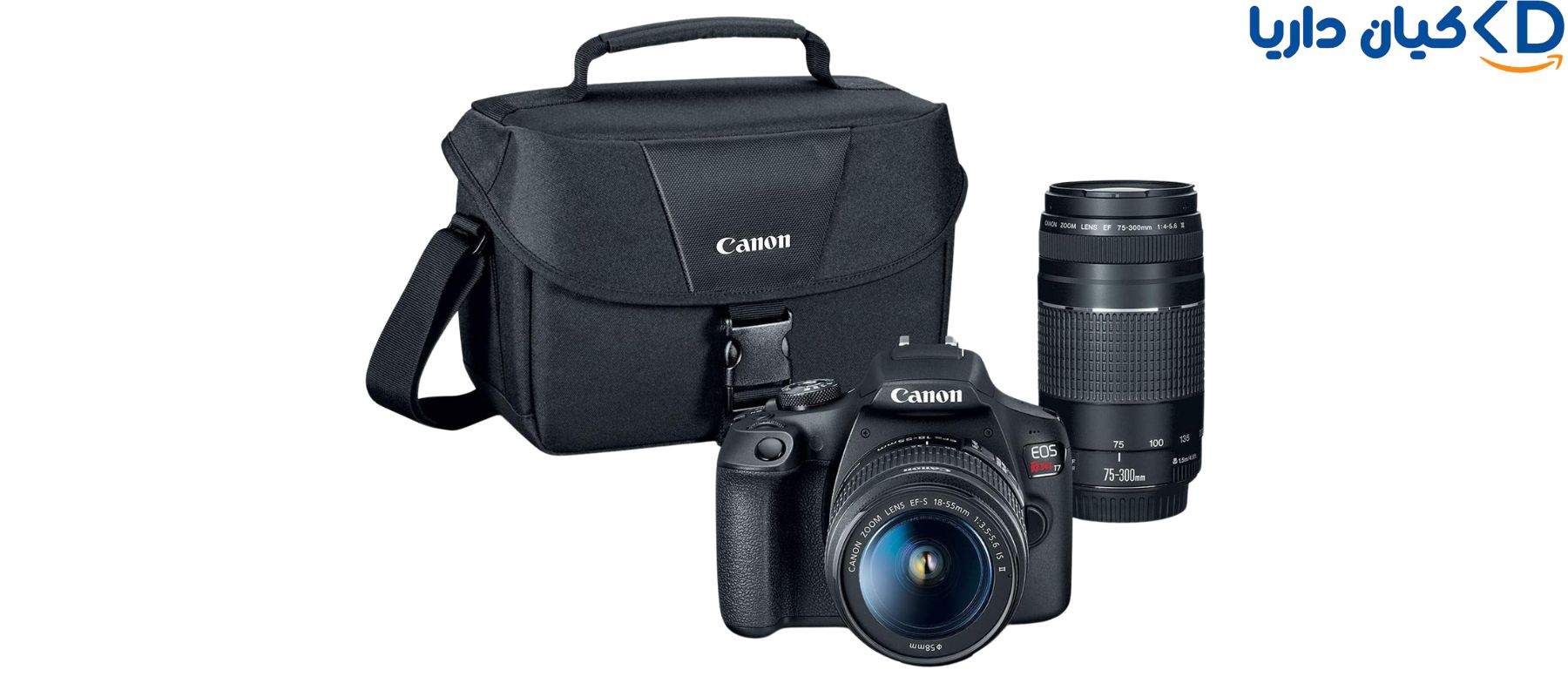 دوربین عکاسی  دیجیتال DSLR کانن مدل  EOS Rebel T7  اقتصادی با حسگر 24.1 مگاپیکسلی و لنز 18-55mm