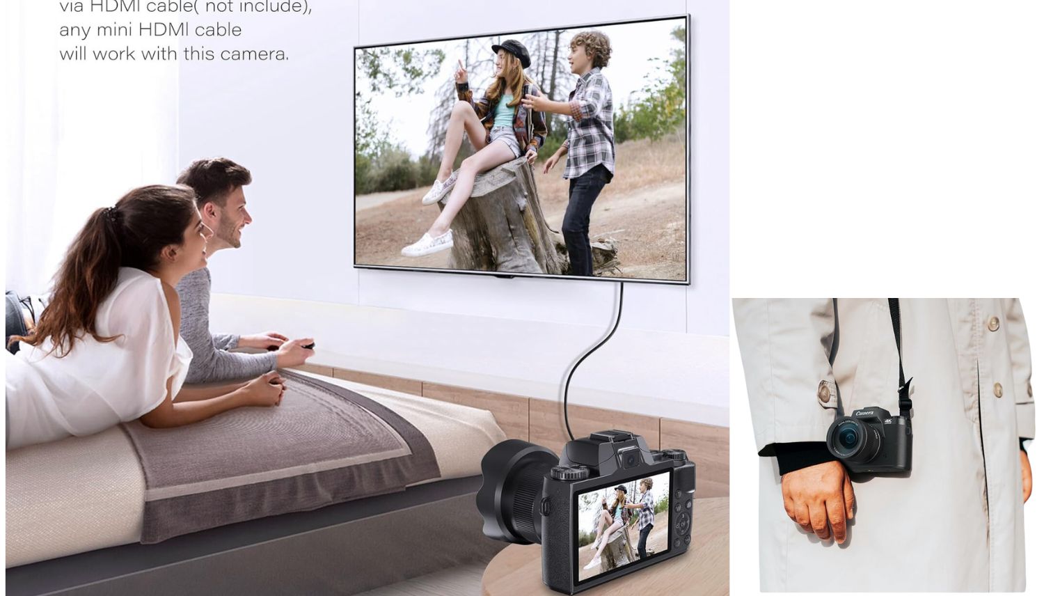 دوربین عکاسی دیجیتال سانین 4K، 64 مگاپیکسل
