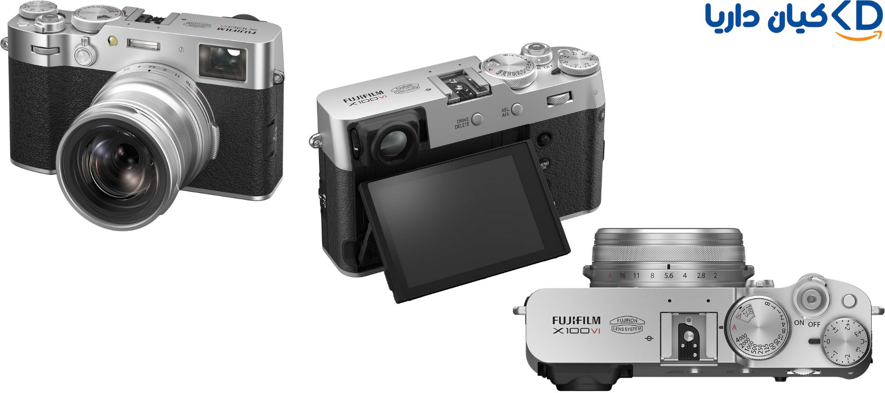 دوربین عکاسی دیجیتال Fujifilm X100VI - نقره ای