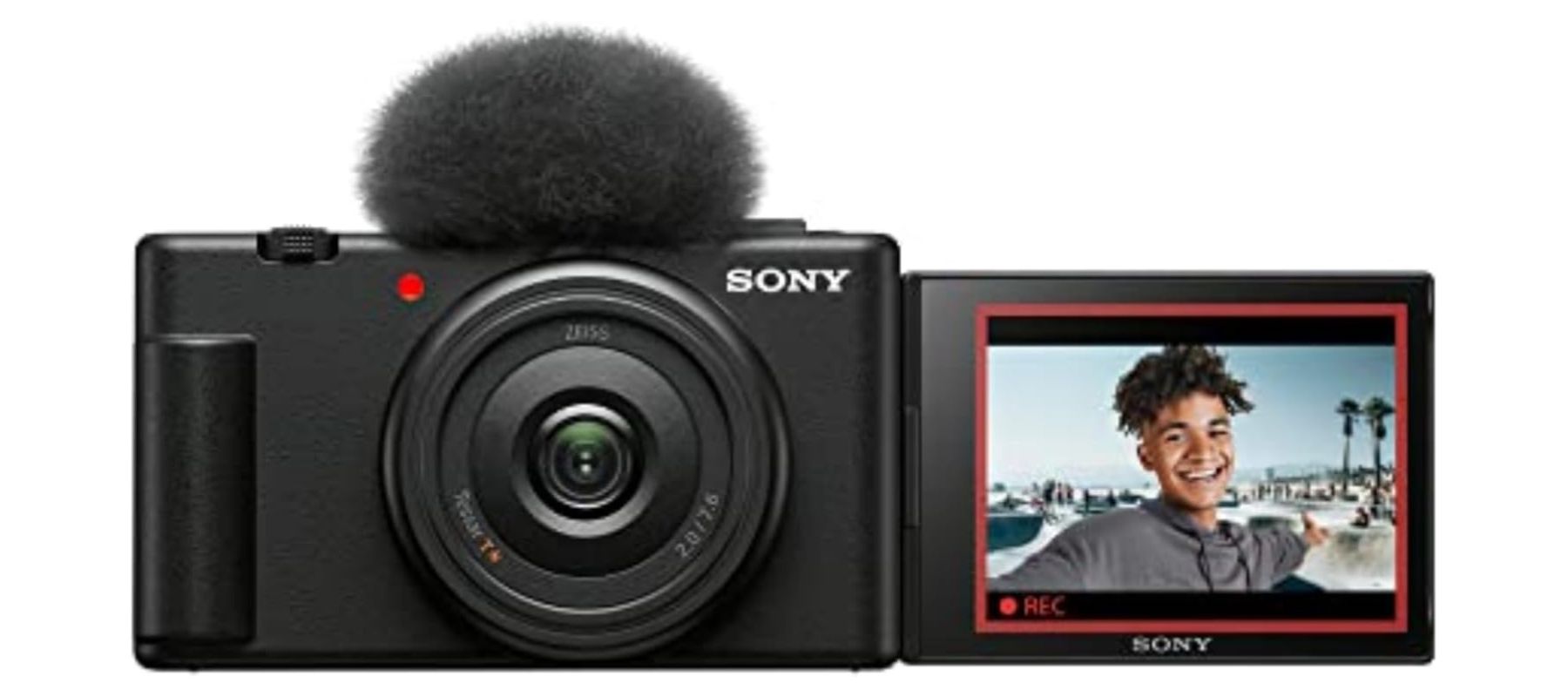 دوربین عکاسی دیجیتالی سونی مدل Sony ZV-1F Vlogging Camera (Black)