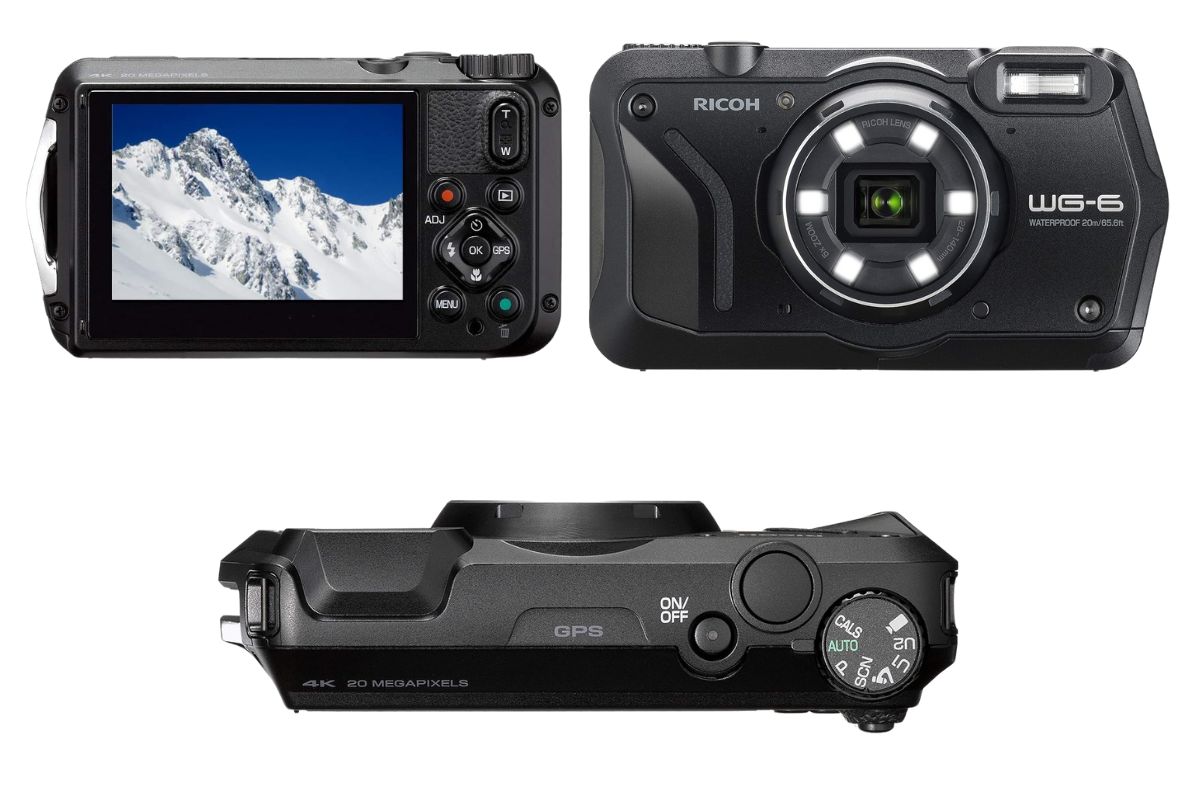 دوربین عکاسی RICOH مدل WG-6 ضد آب و مقاوم