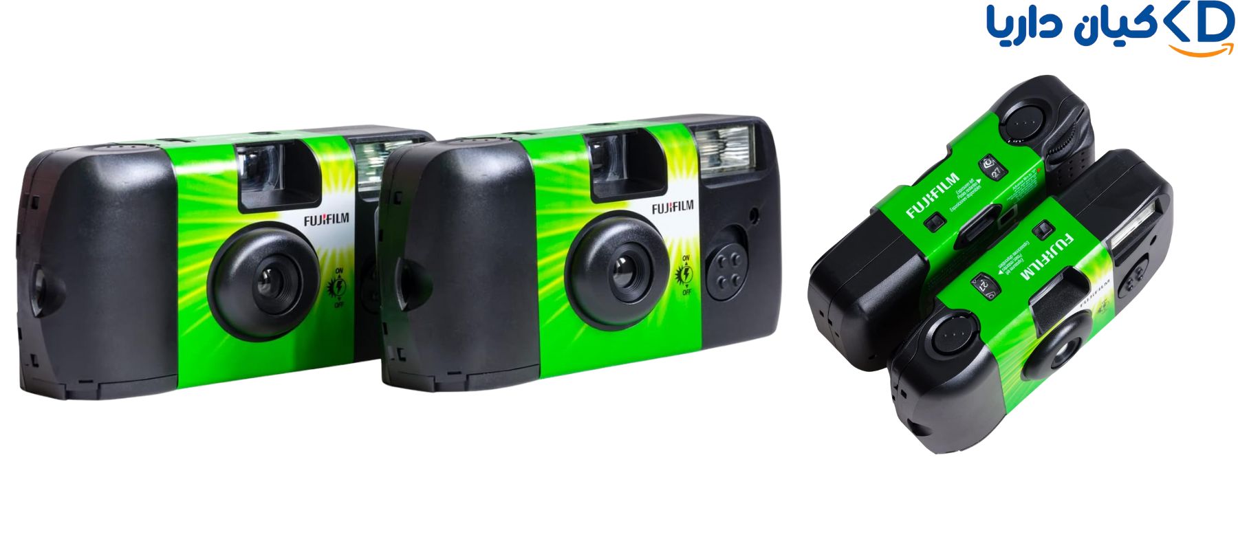 دوربین یکبار مصرف Fujifilm QuickSnap Flash 400 پک دوتایی