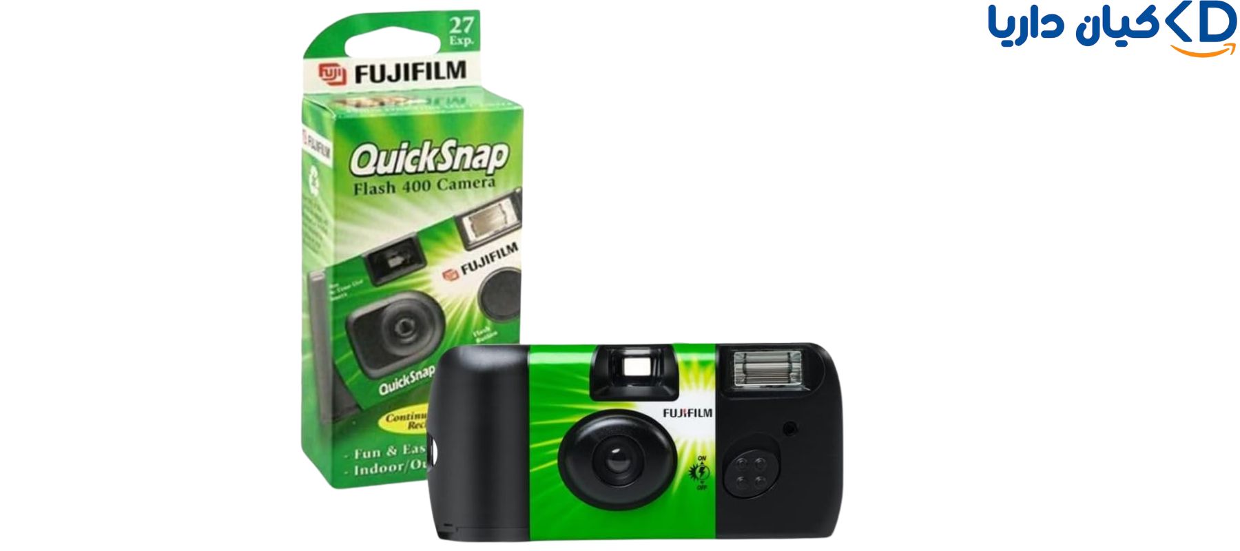 دوربین یک‌ بار مصرف فوجی ‌فیلم QuickSnap Flash 400 (بسته 4 تایی)