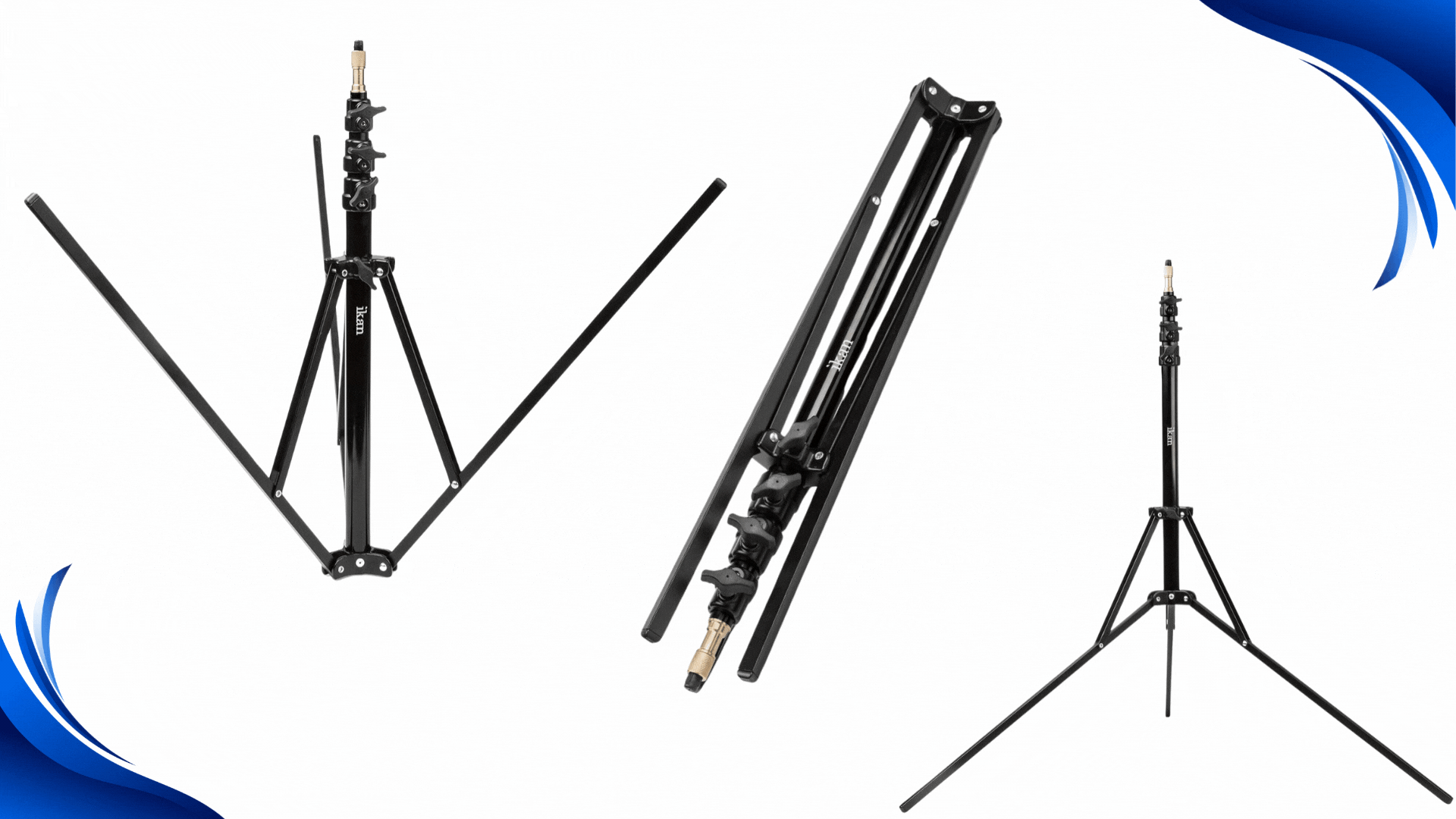 سه پایه نور فنری ایلکین iLKeen iA-180MLS Light Stand