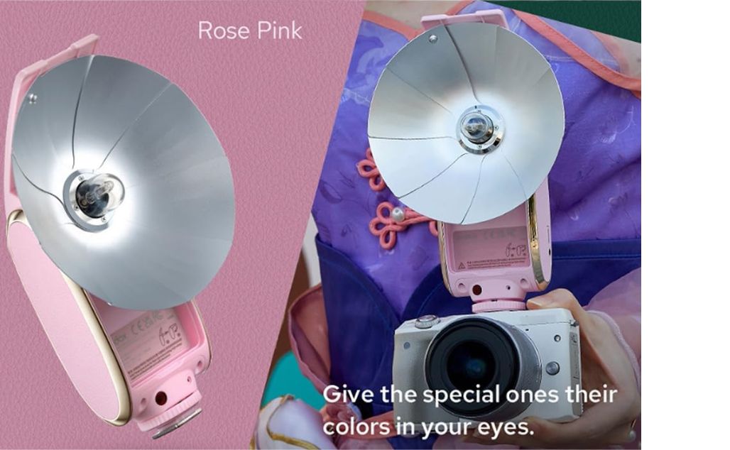فلاش اکسترنال گودکس Godox Lux Senior Retro Camera Flash (Pink)