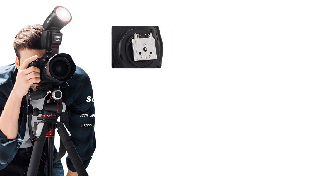 فلاش اکسترنال گودکس Godox V1 Flash for Sony