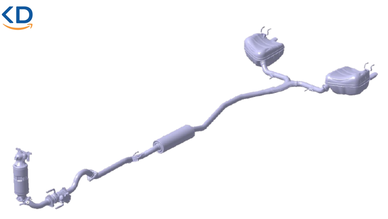 قطعات اگزوز خودور