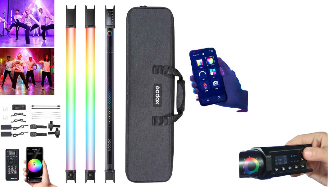 نور باتومی گودکس Godox KNOWLED TP2R Pixel RGB (60cm)