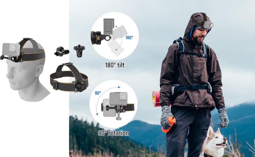 هدبند GOPRO HEAD STRAP MOUNT