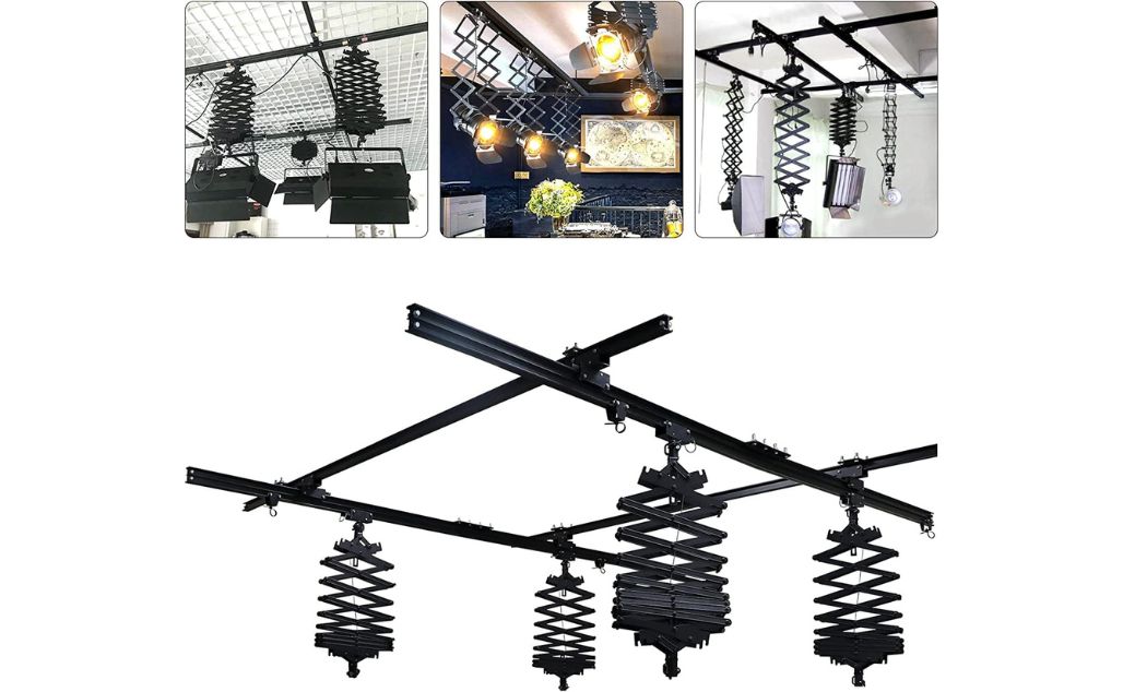 پانتوگراف 5 ریل 4 بازو 5-rail, 4-arm pantograph
