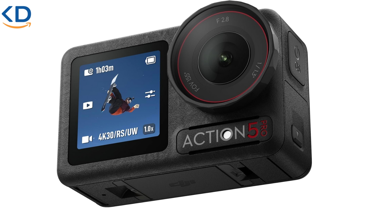 دوربین فیلمبرداری اکشن  و ورزشیDJI Osmo Action 4 با کیفیت رنگ سینمایی