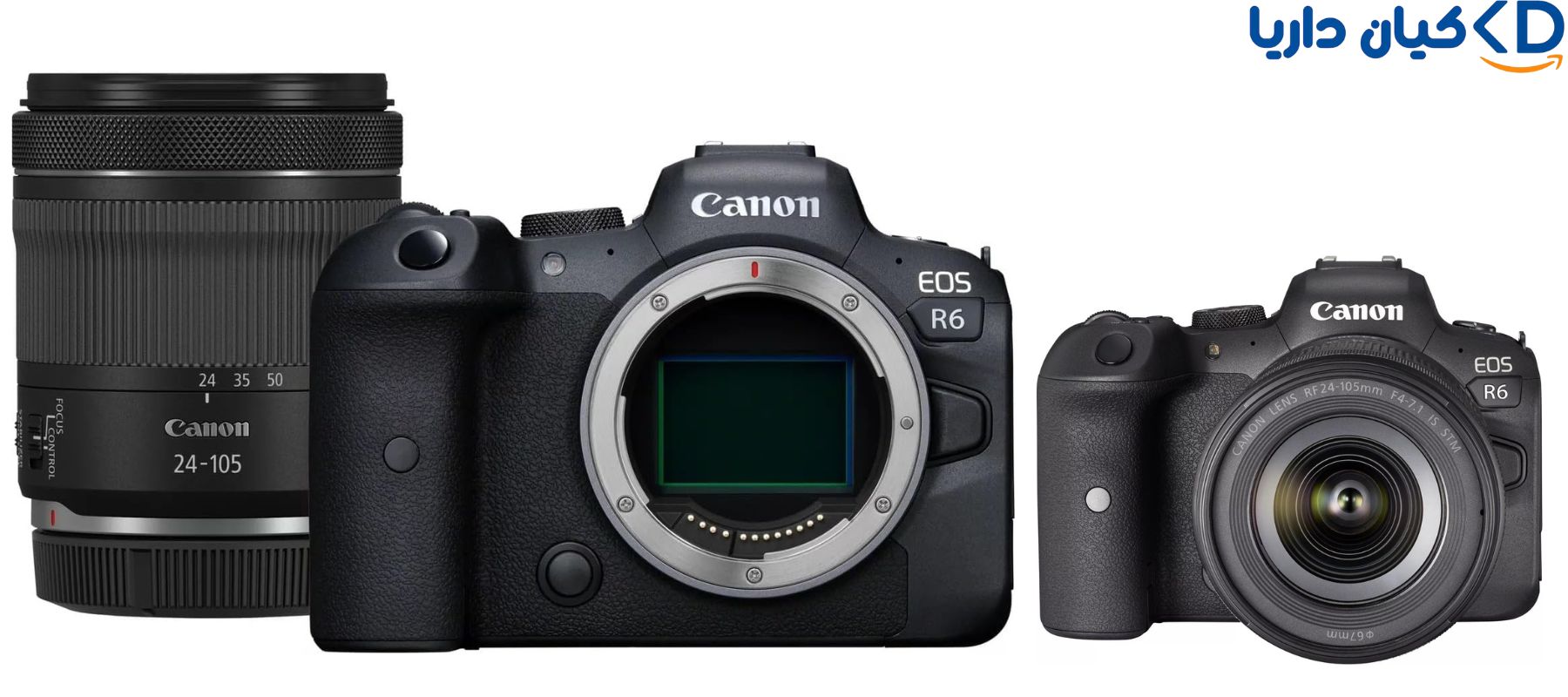 کیت دوربین  عکاسیب دیجیتالی بدون آینه کانن  مدل Canon EOS R6 Mark II with 24-105mm f4 L ترکیبی  حرفه‌ ای برای عکاسان و فیلم‌ برداران