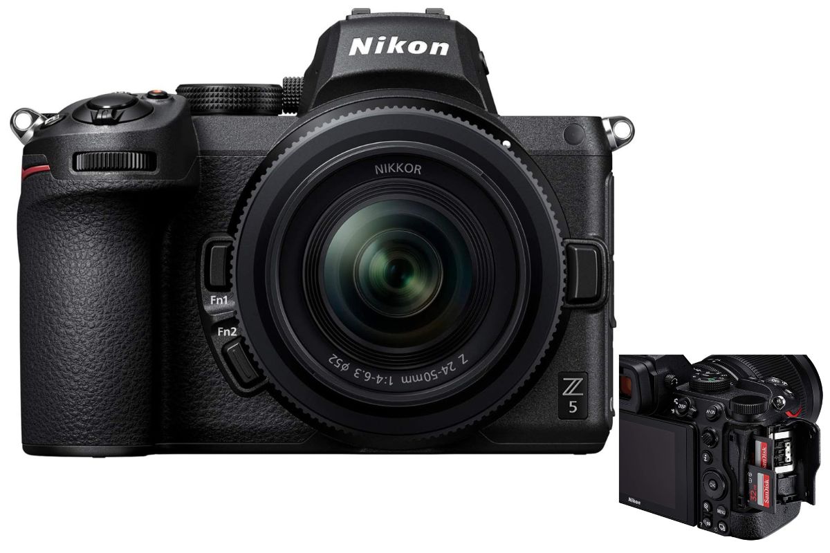 کیت دوربین بدون آینه نیکون Nikon Z5 with 24-50mm Lens
