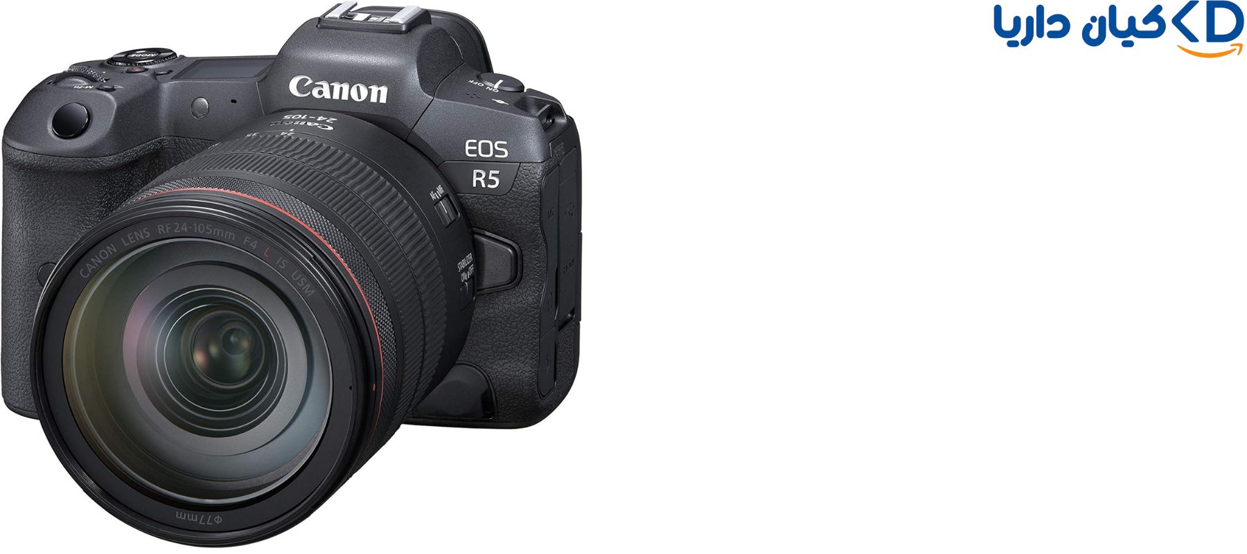 کیت دوربین بدون آینه کانن Canon EOS R5 Mirrorless virtual camera with 24-105mm f/4