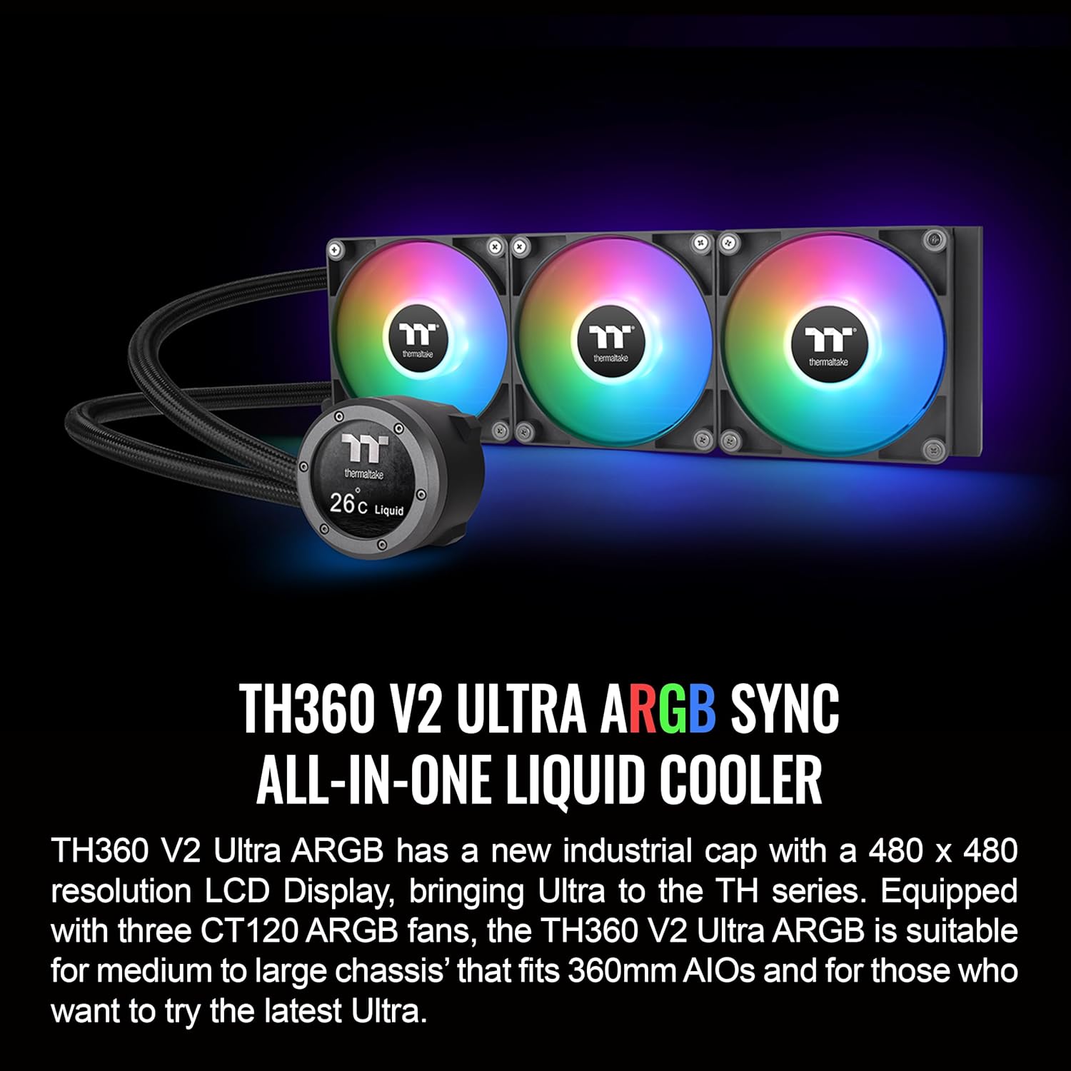 خنک‌ کننده مایع ترمالتیک مدل TH360 V2 Ultra ARGB