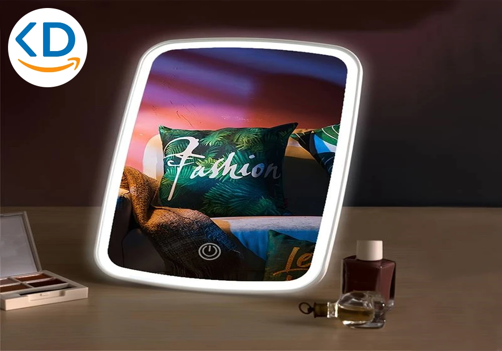 آینه آرایشی LED رومیزی