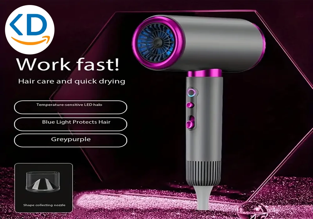سشوار یون‌ ساز حرفه‌ ای با دیفیوزر مدل Ionic 2100W