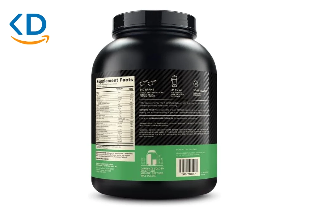 پودر گینر سریوس مس Serious Mass اپتیموم نوتریشن