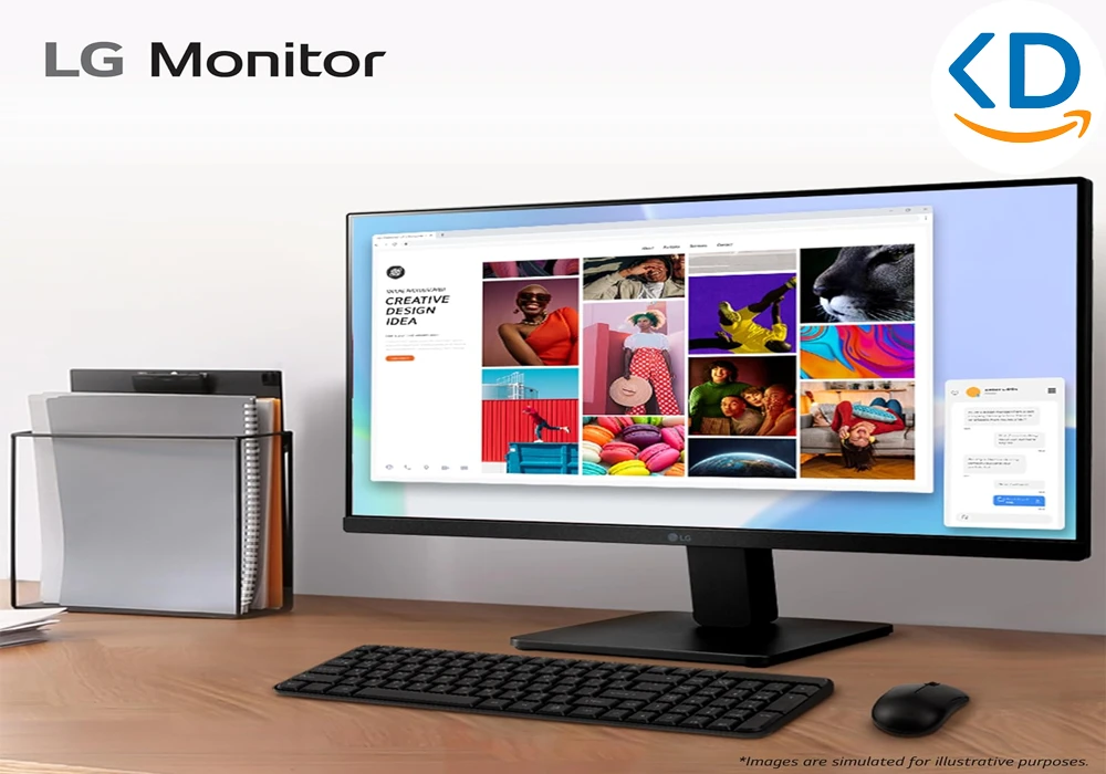 مانیتور ال جی 23.8 اینچ مدل LG 24MR400-B FHD IPS 100Hz