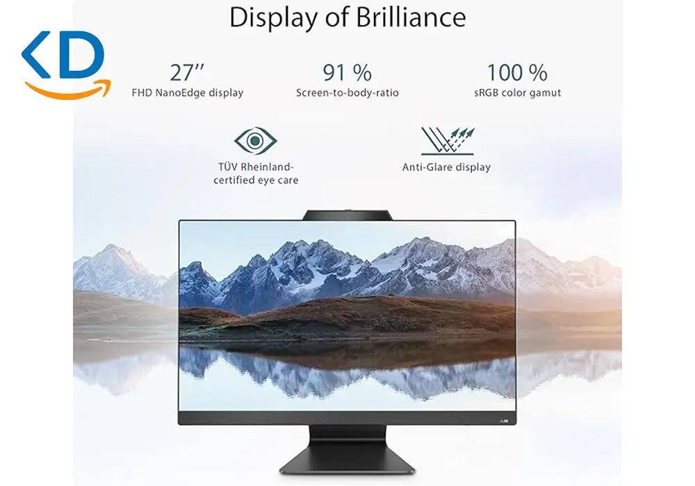 ASUS M3702 27-inch FHD All-in-One PC-