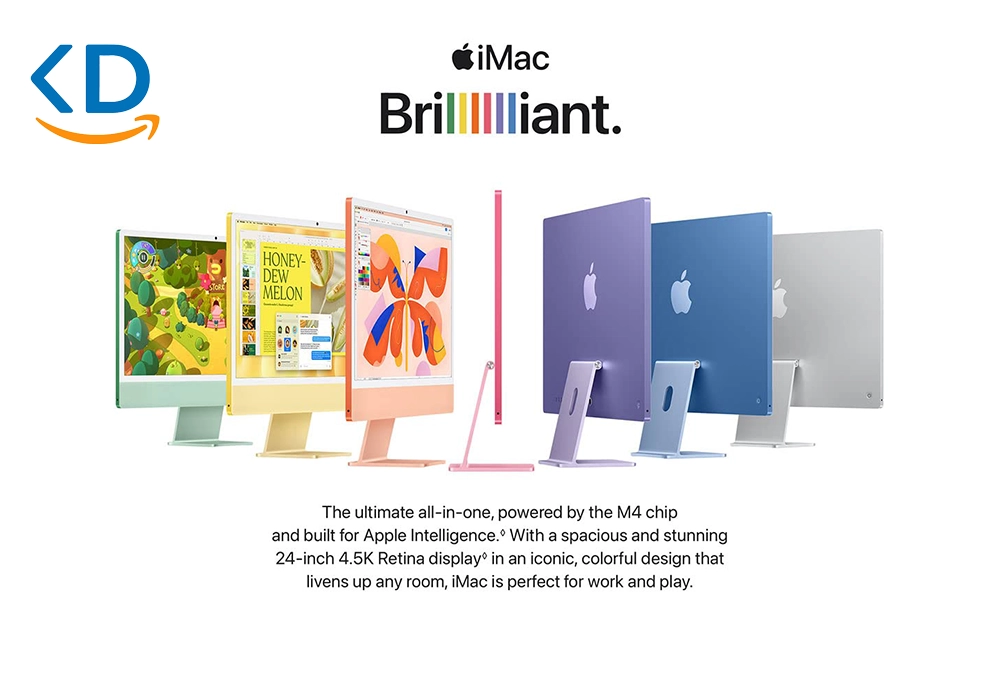 All in one computer imac2024 24 inch 512GB ssd 16GB ram AA-