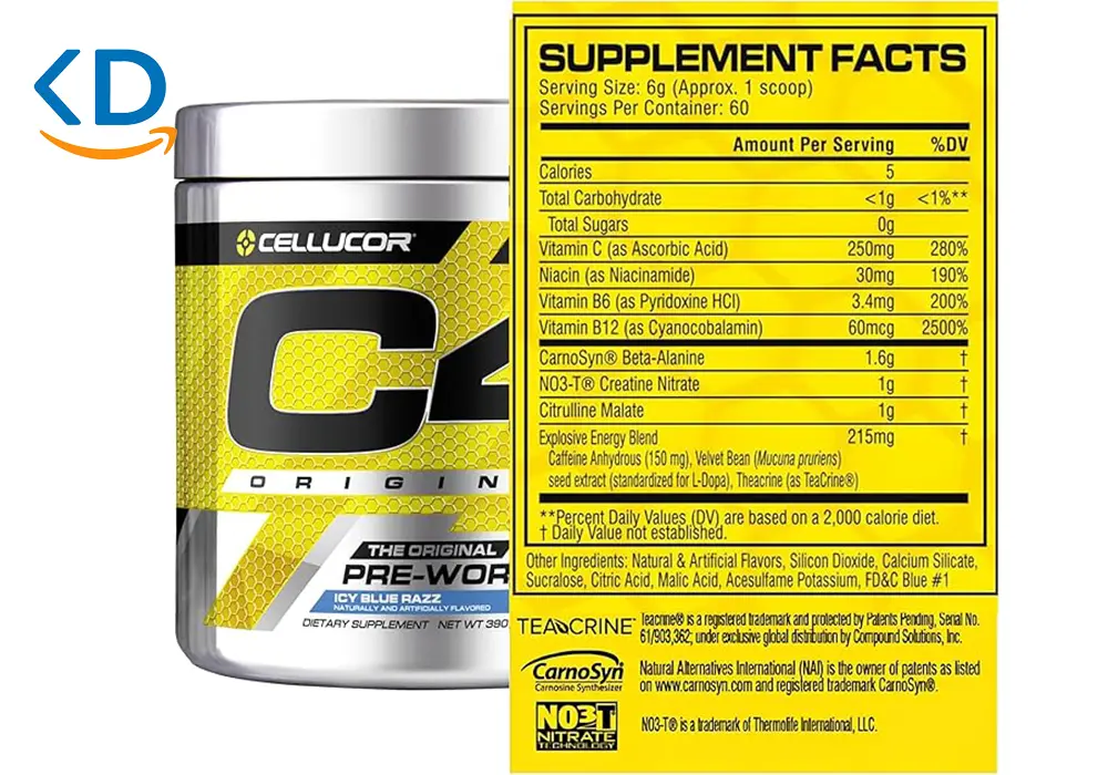 پودر پیش تمرین Cellucor C4 Original