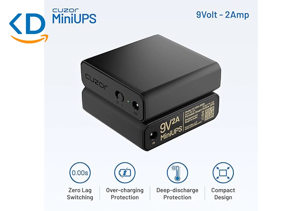 Cuzor Mini small UPS for modem and router