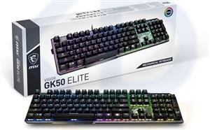 کیبورد MSI VIGOR GK50 ELITE BOX WHITE