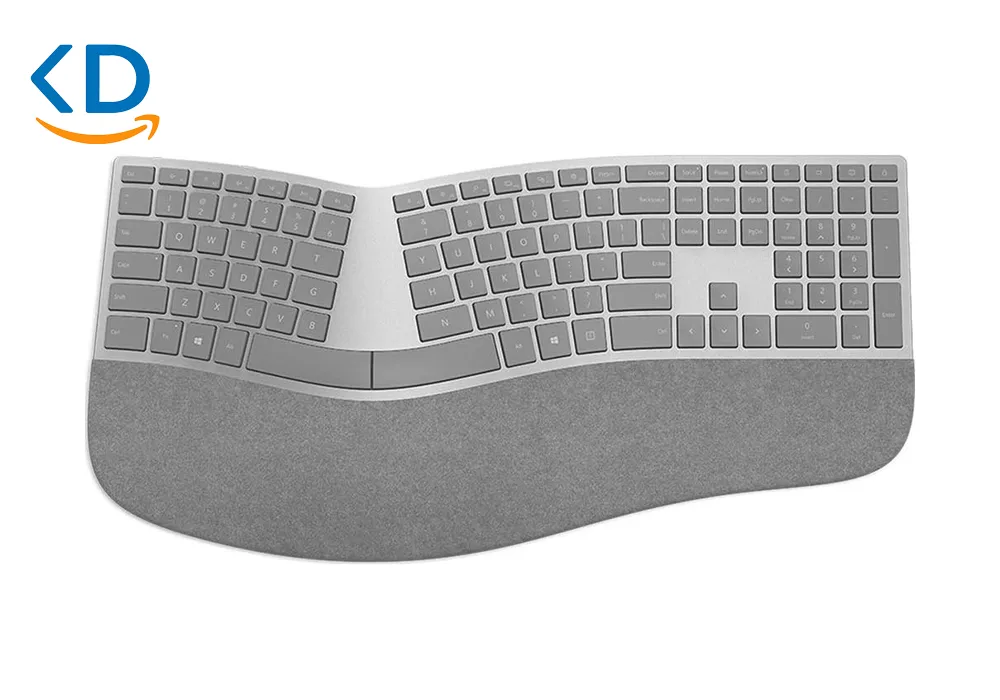 کیبورد ارگونومیک بی‌سیم Surface  Microsoft 3RA-00022 - خاکستری