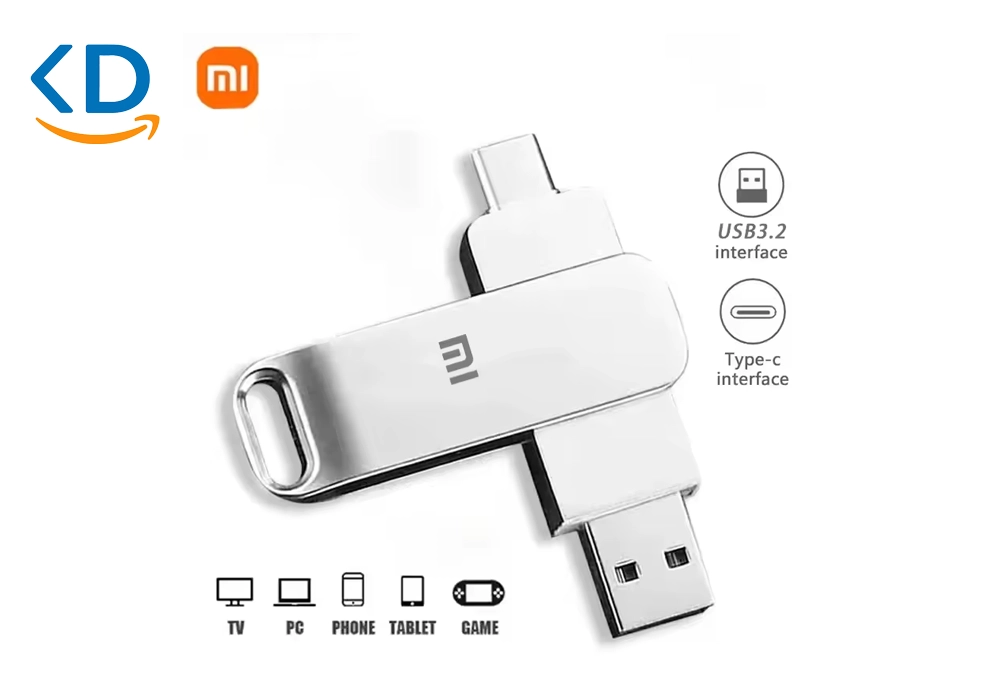 فلش مموری فلزی 8 ترابایت Xiaomi USB 3.2 ضدآب با سرعت بالا