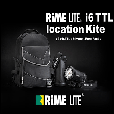 کیت فلاش باطری دار RiME LITE i6 TTL location Kite