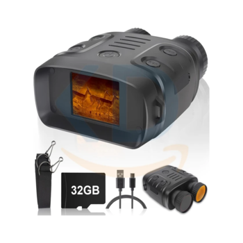 دوربین دید در شب i iwoco YSY-A – عینک دوچشمی دیجیتال HD با کارت حافظه 32GB