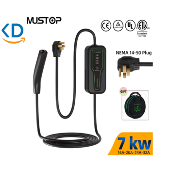 شارژر قابل حمل MUSTOP 32A مخصوص تسلا