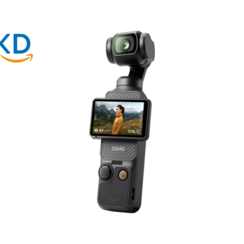 دوربین جیبی DJI Osmo Pocket 3 با فیلم‌ برداری 4K و تثبیت‌ کننده سه محوره