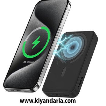 پاوربانک قابل حمل Baseus با ورودی Micro-USB، با نور فلاش، 20 وات