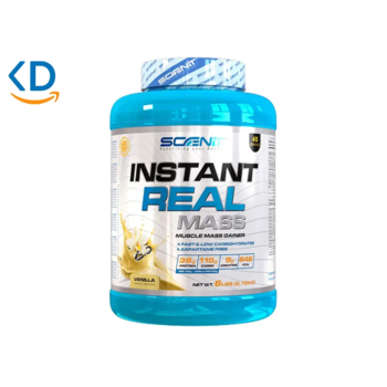 مکمل گینر سینیت نوتریشن مدل Instant Real Mass طعم وانیل - 2.7 کیلوگرم