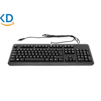 کیبورد HP USB Slim مدل 672647-L33 کلید انگلیسی - مشکی