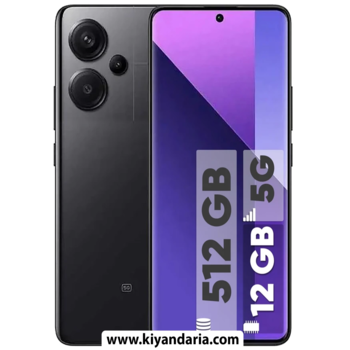 گوشی موبایل شیائومی مدل Redmi Note 13 Pro Plus 5G دو سیم کارت ظرفیت 512 گیگابایت و رم 12 گیگابایت - مشکی