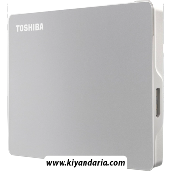 هارد اکسترنال قابل حمل توشیبا مدل HDTX110ESCAA ظرفیت 1 ترابایت - نقرهای