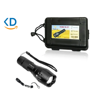 چراغ قوه شارژی توبیز مدل Torch-25