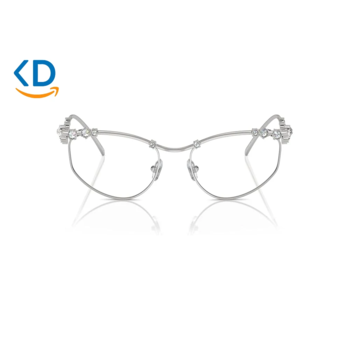 فریم عینک طبی زنانه سواروسکی مدل SK1015  - نقره ای