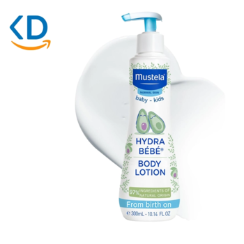 لوسیون مرطوب کننده کودک Mustela مدل Hydra Bebe - حجم 300 میلی لیتر