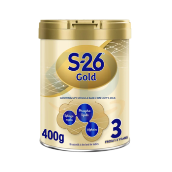 شیر خشک S26 Gold 3 مناسب کودکان 1 تا 3 سال – 400 گرمی