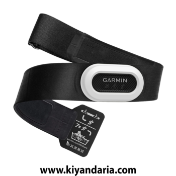 بازوبند ضربان قلب Garmin HRM Pro Plus با اتصال دوگانه و تحلیل دقیق ضربان قلب - مشکی